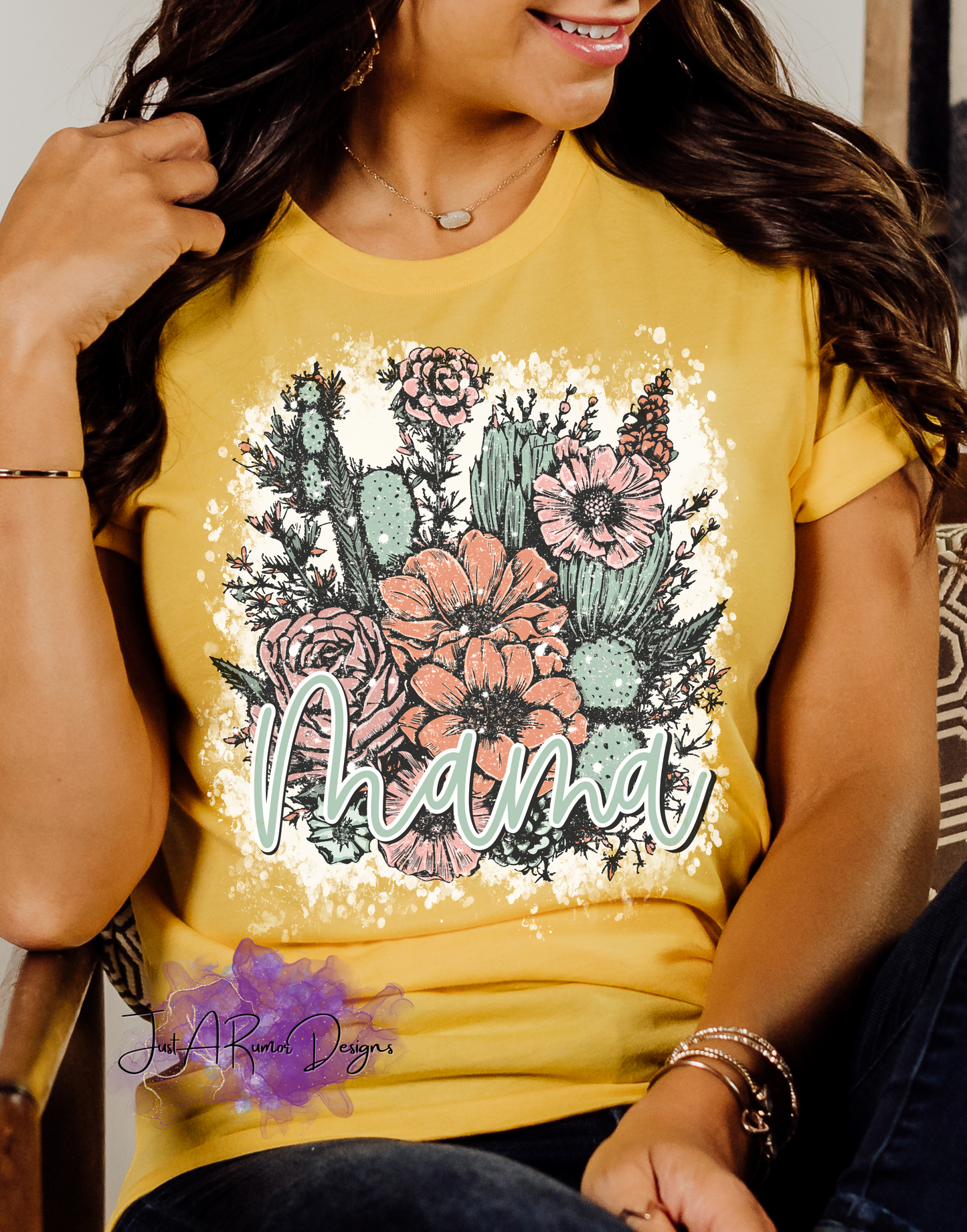 Western Flower Mama Shirt