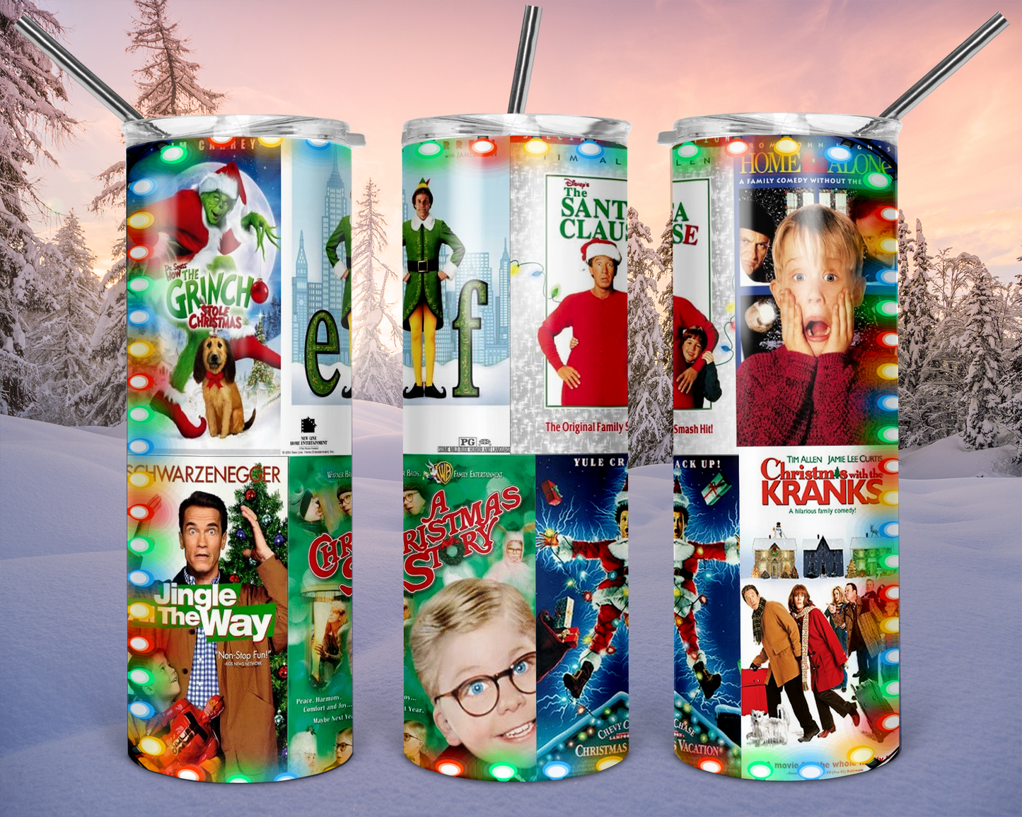 Christmas Movies Tumbler