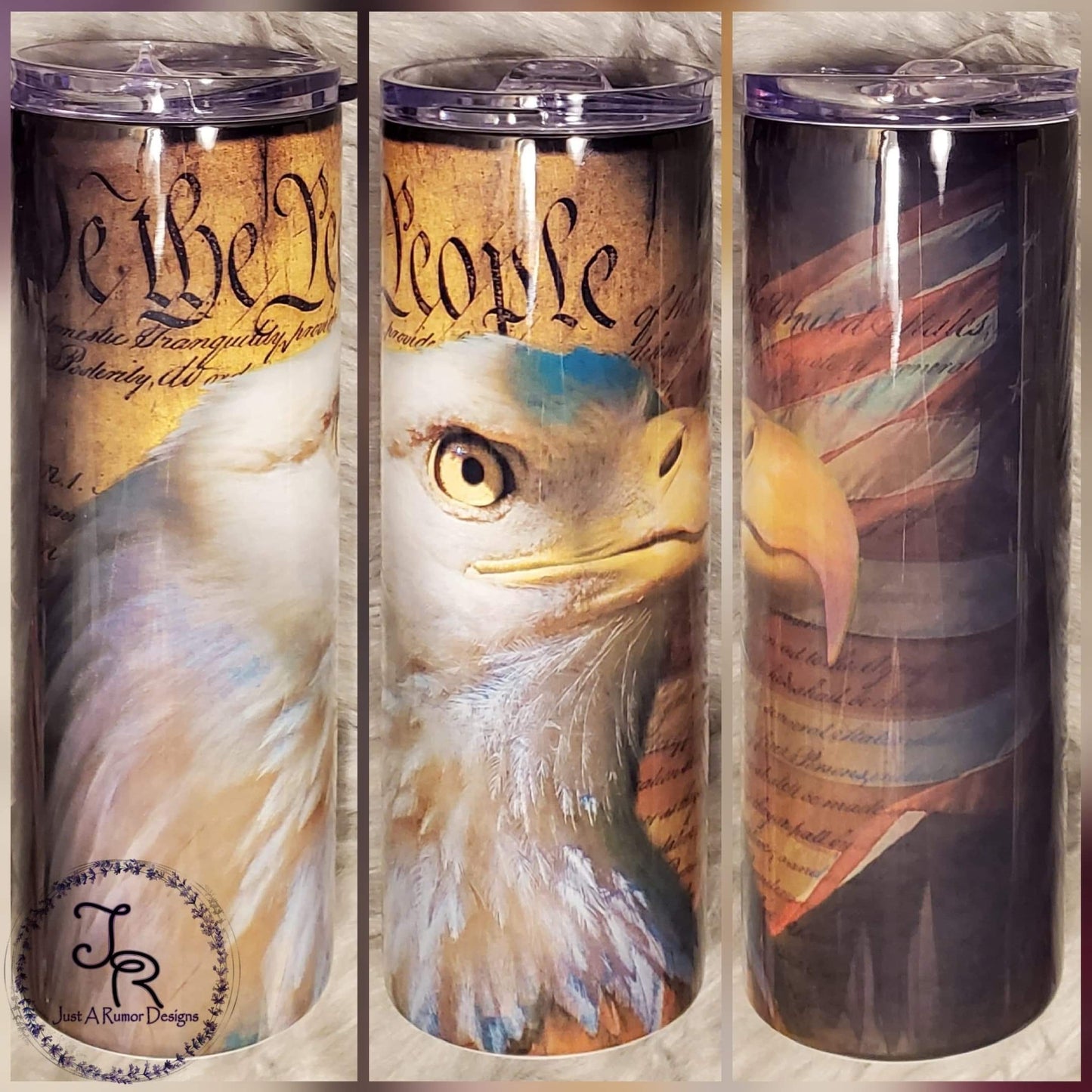 We the People Eagle Tumbler