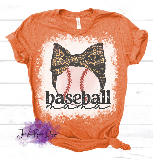 Baseball Mama Bow Shirt