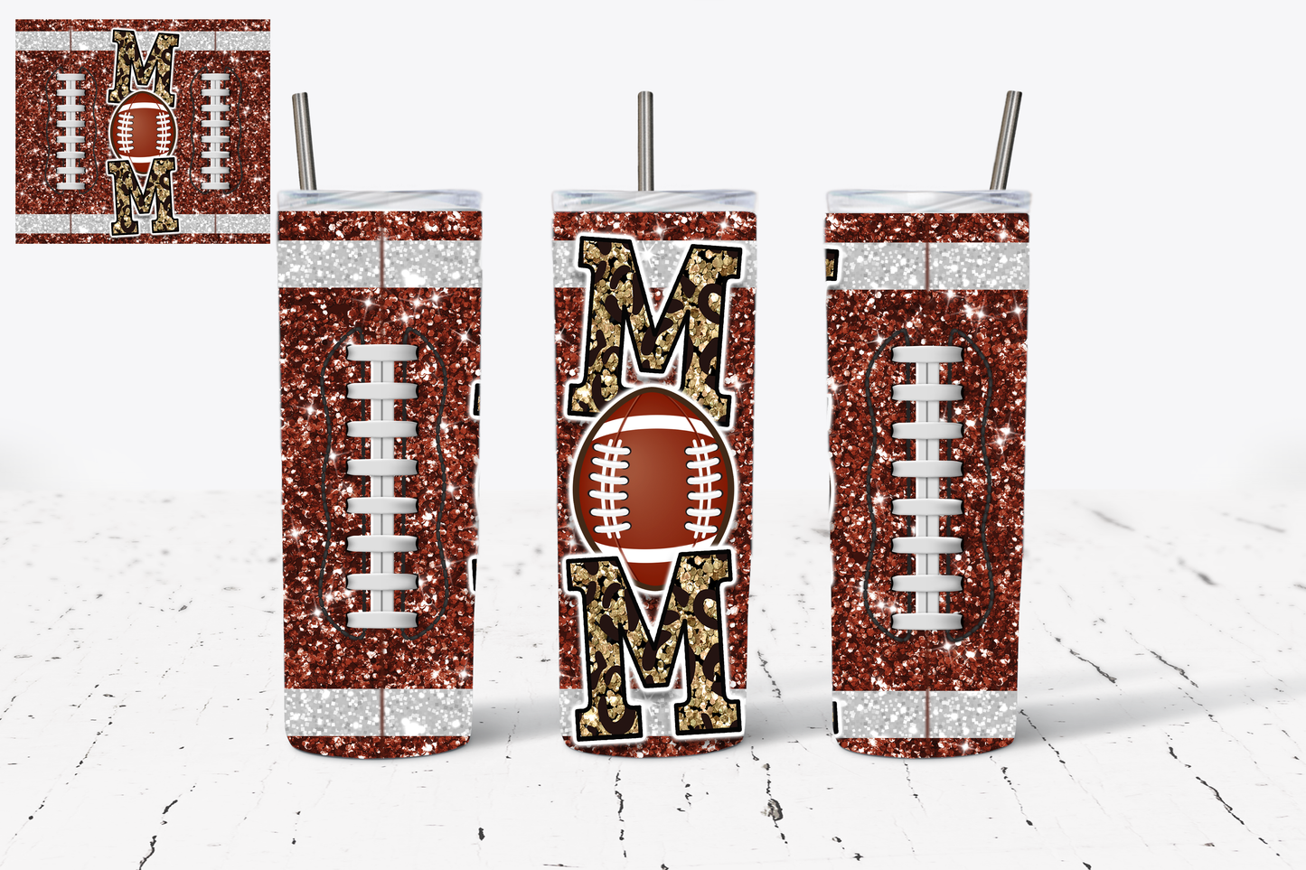 Football Mom Tumbler