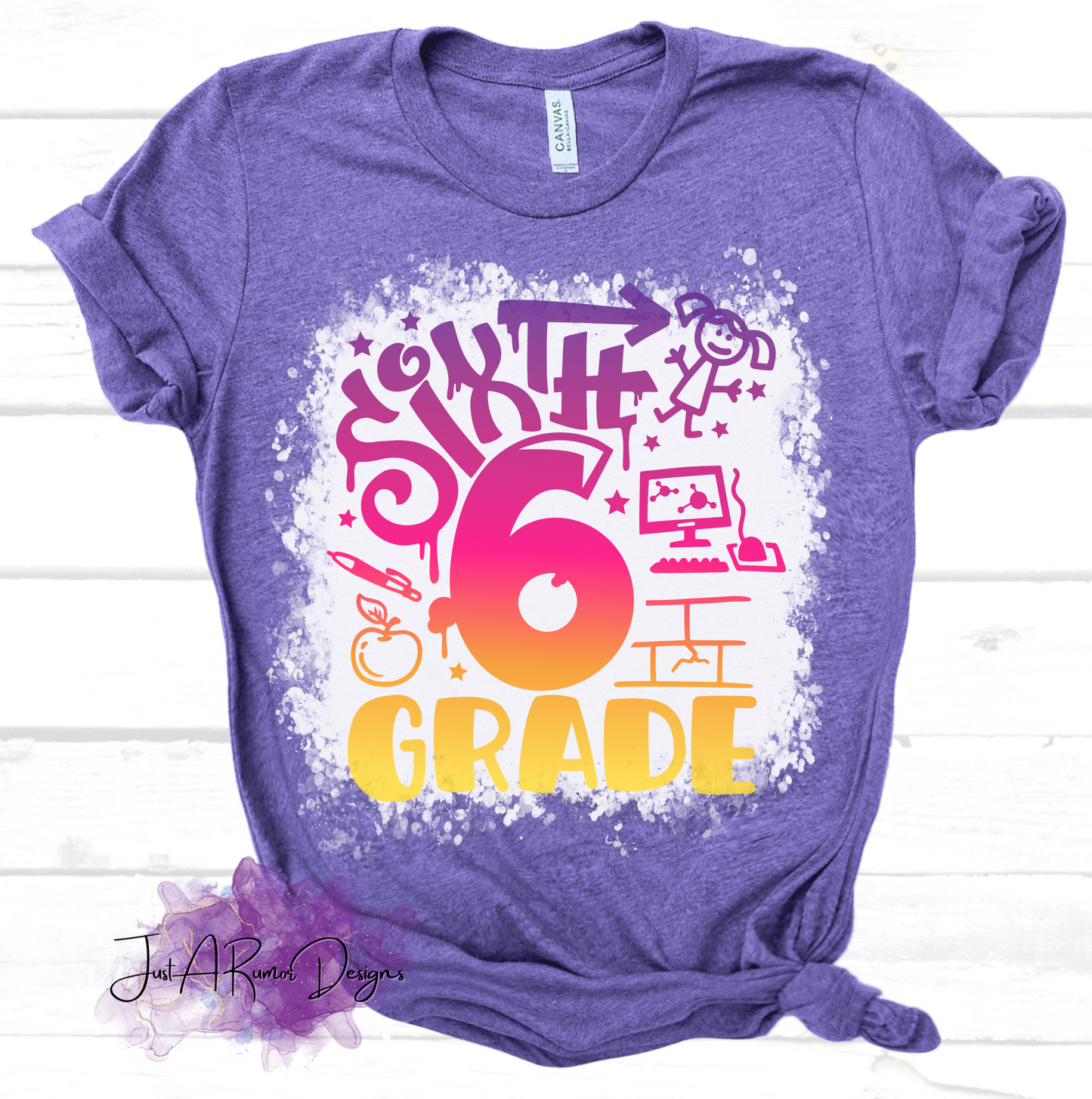 Girls Graffiti Grade Shirt
