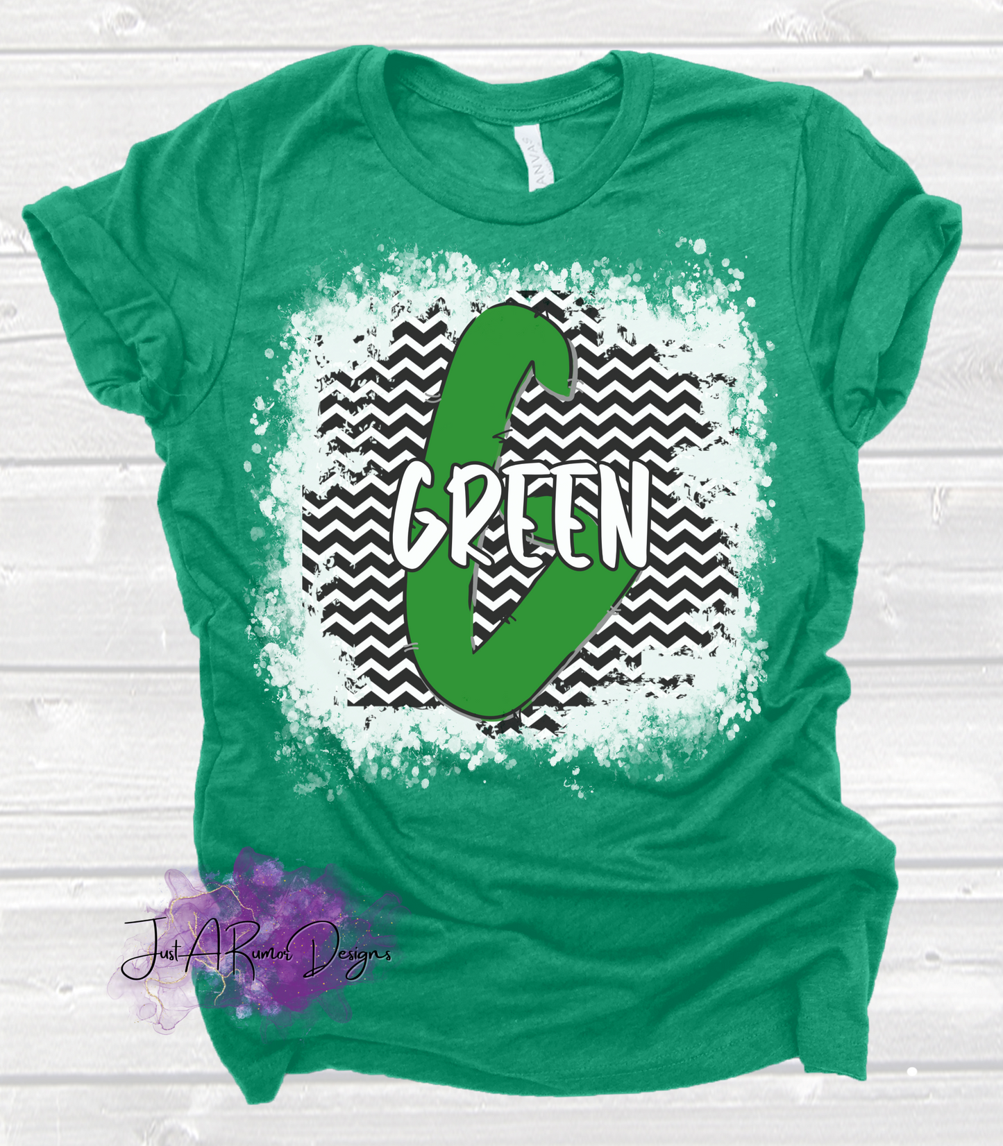 Green Chevron Shirt