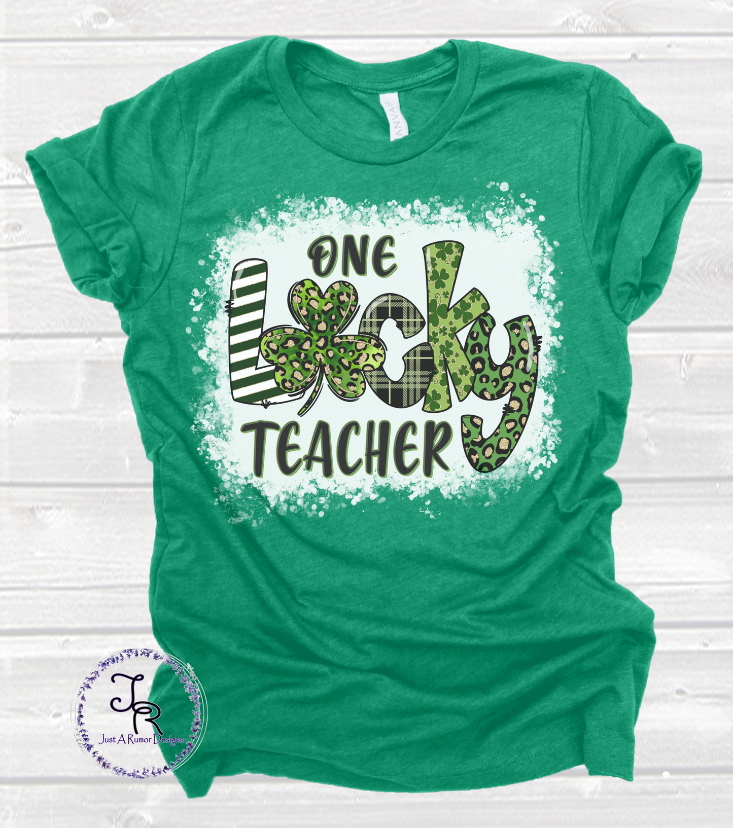 One Lucky Teacher Shirt