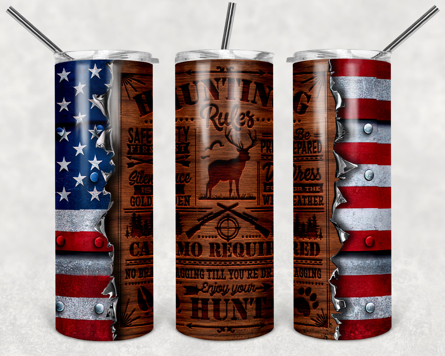 Hunting Rules Tumbler