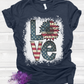 Patriotic Love Sunflower Shirt