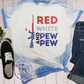 Red White & Pew Pew Shirt