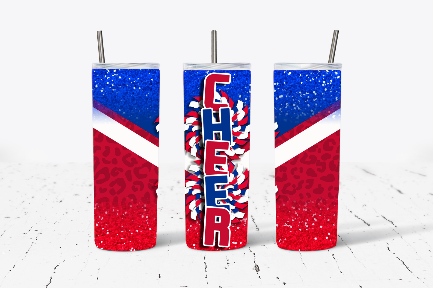 RWB Cheer Tumbler
