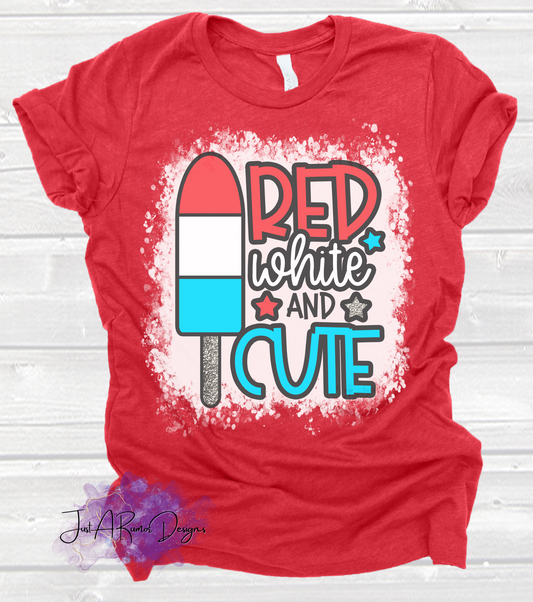Red, White, & Cute Shirt