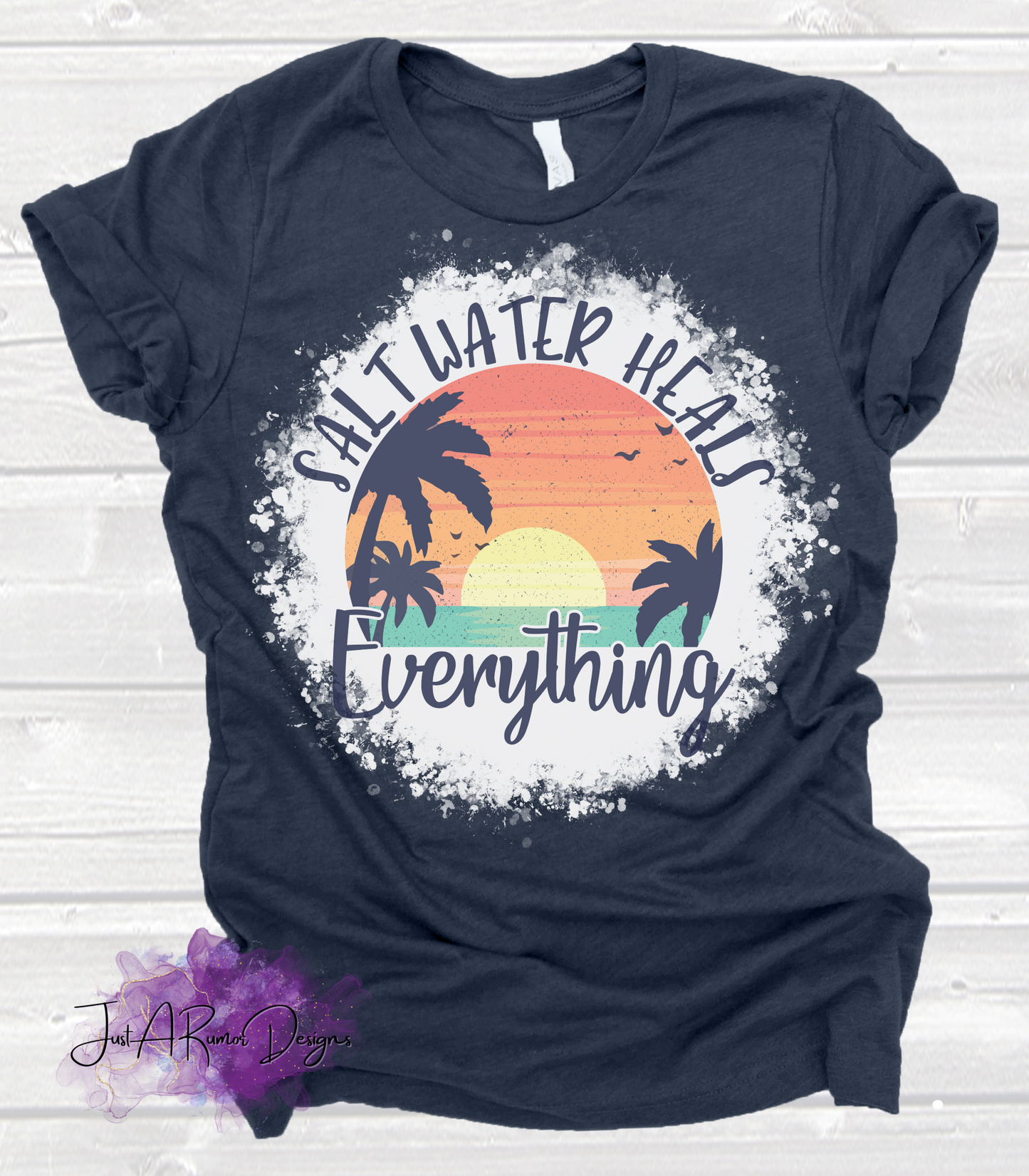 Saltwater Heals Everything Shirt