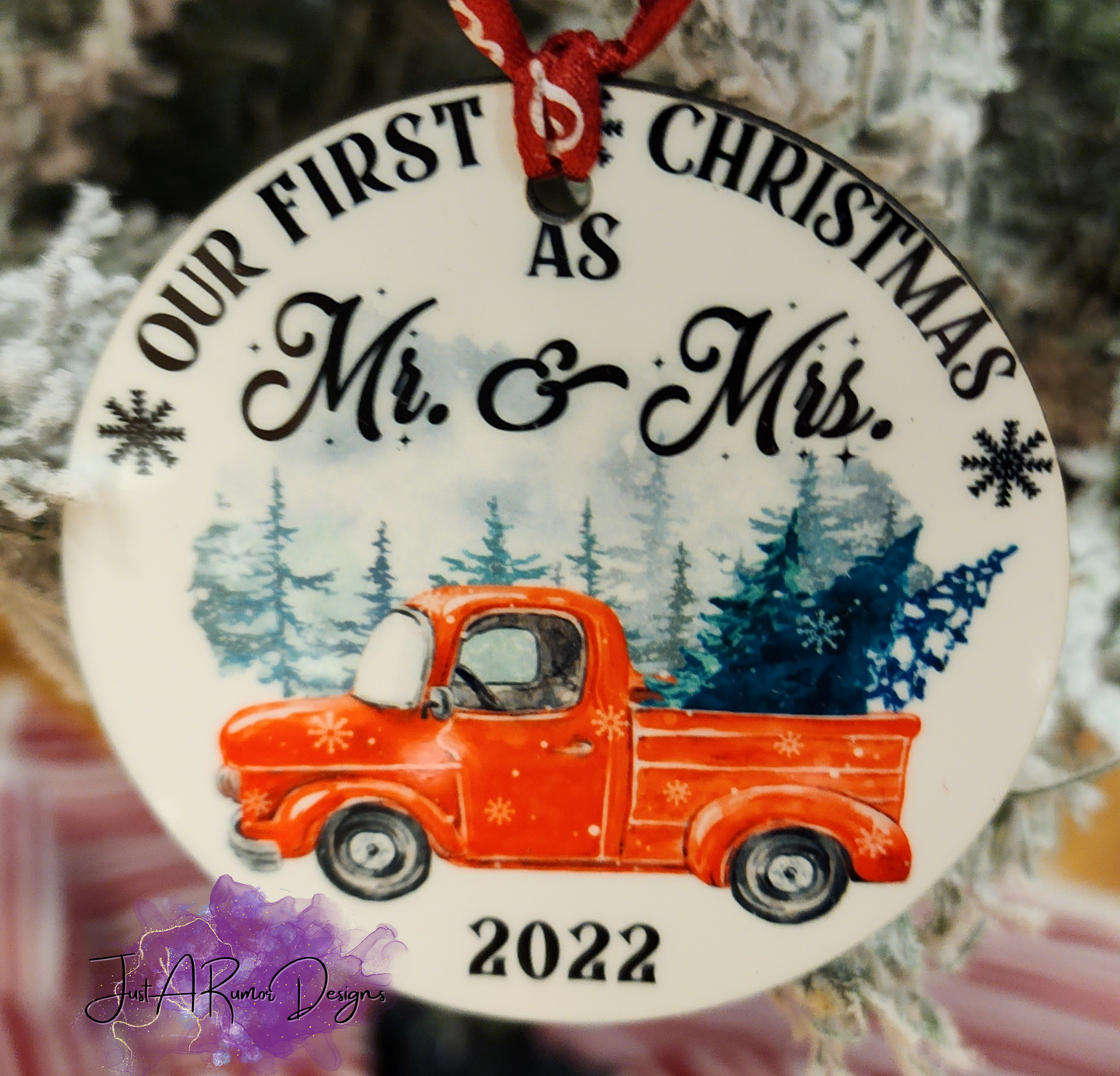 Mr & Mrs Ornament