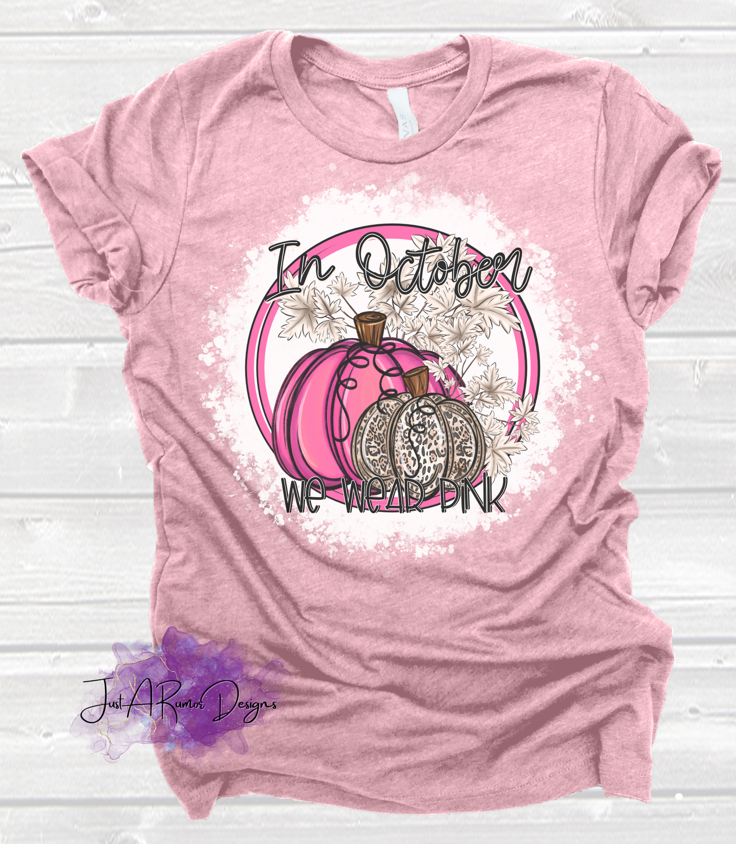 Wear Pink Pumpkins Shirt