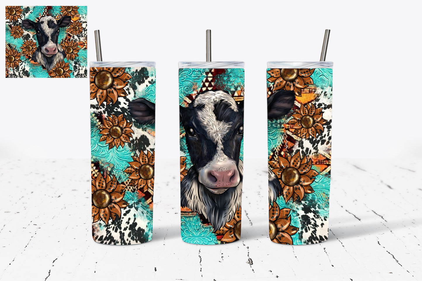 Western Cow Tumbler