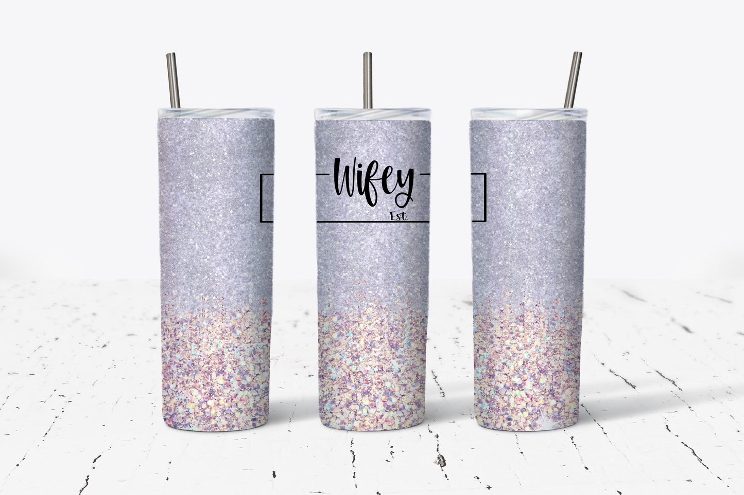 Hubby and Wifey Tumbler Set