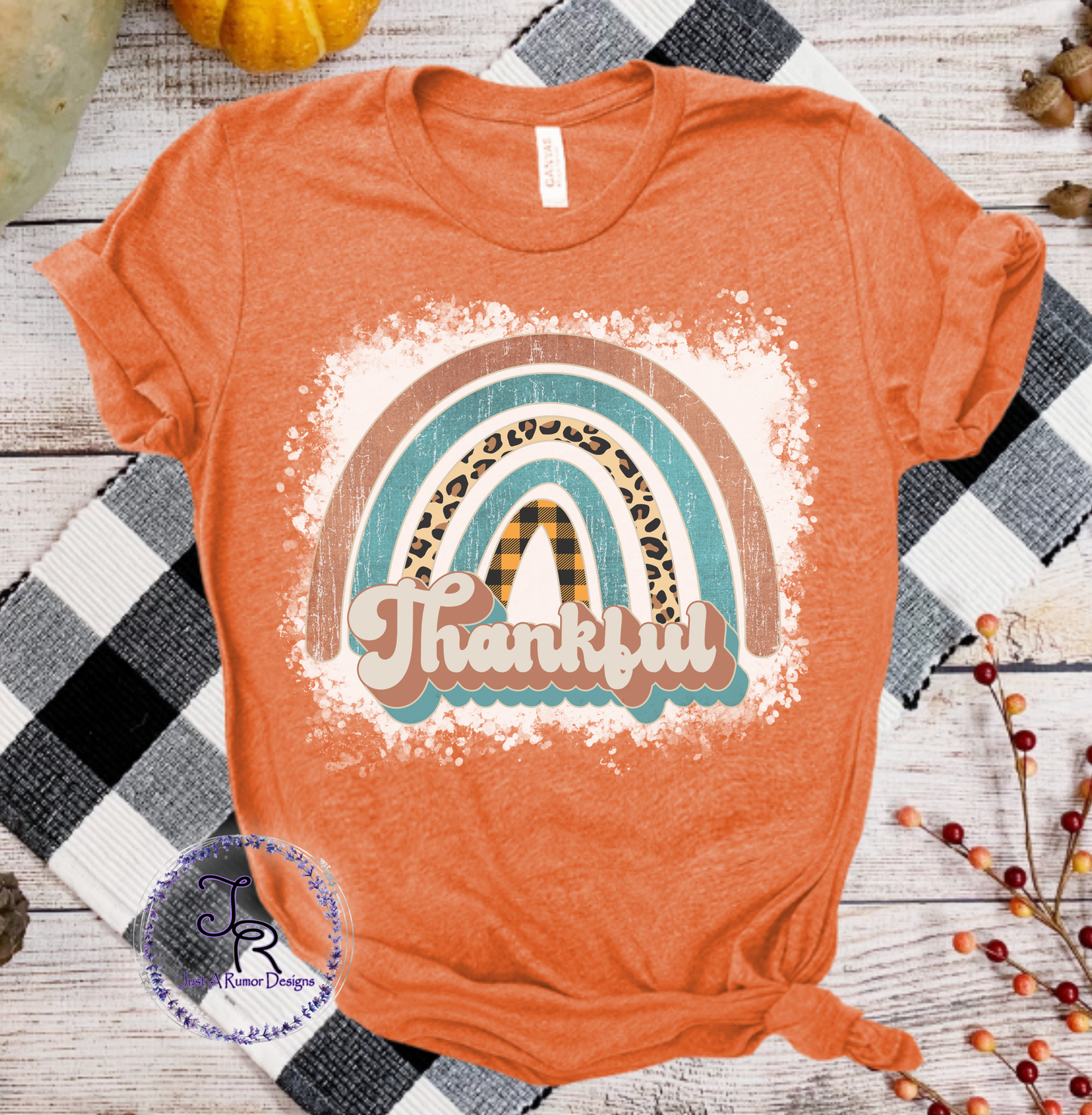 Thankful Rainbow Shirt