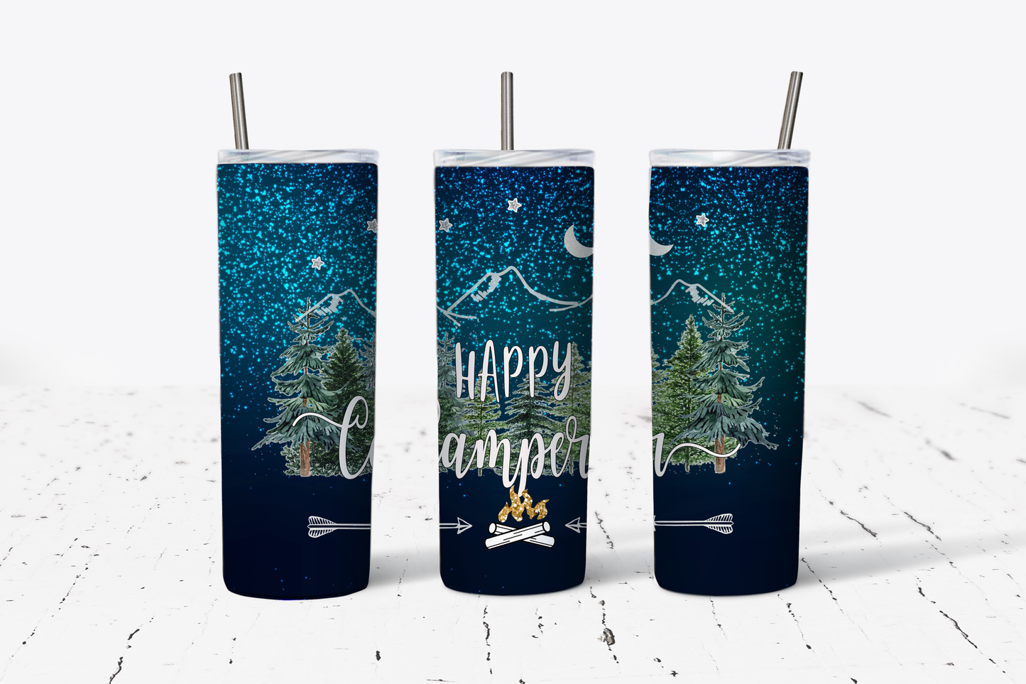 Happy Camper Tumbler