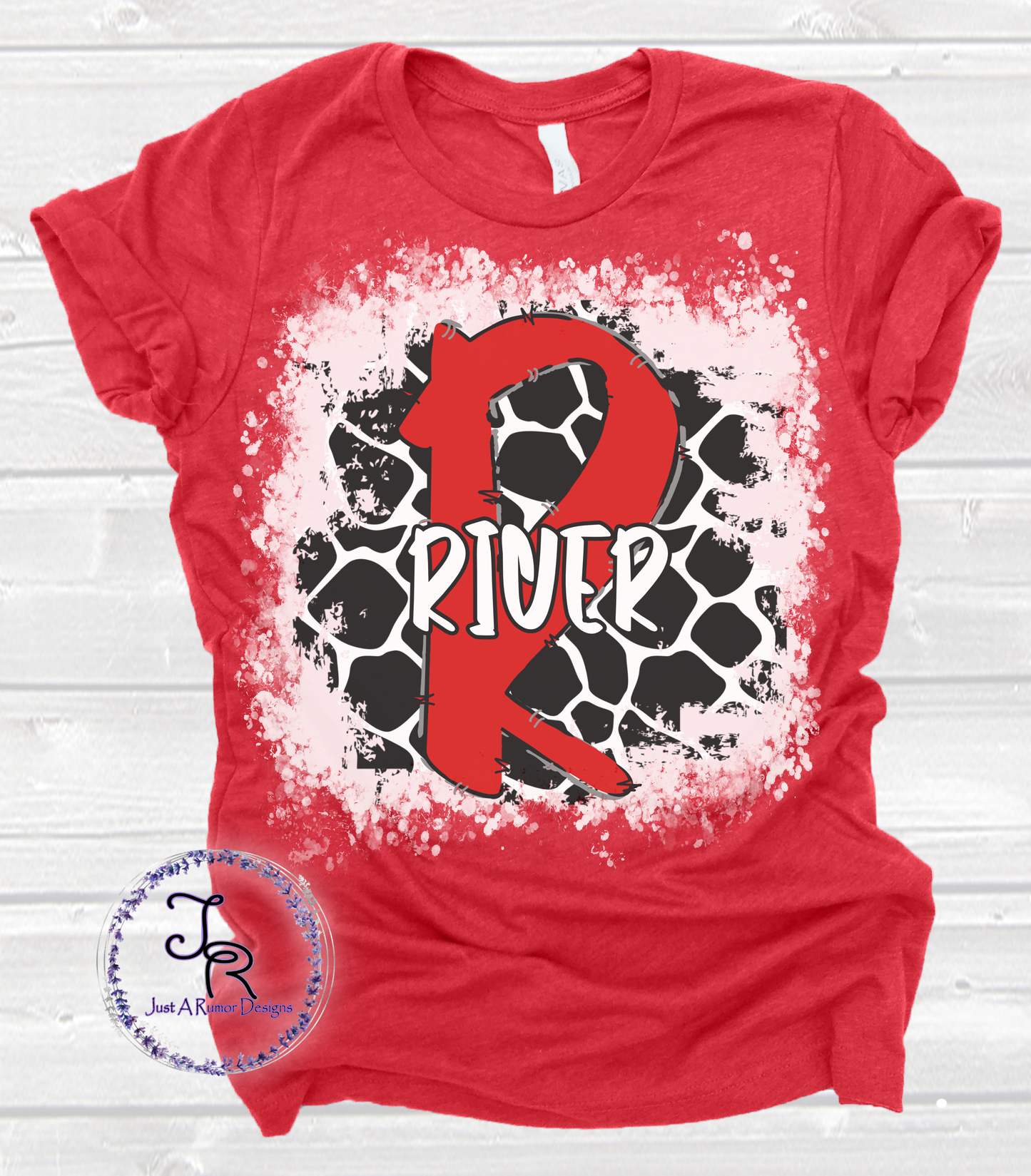 River Cow Print Shirt