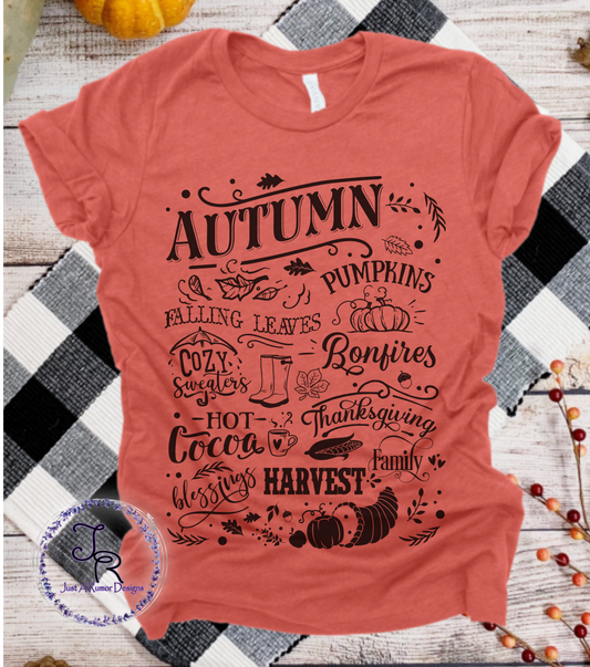 Autumn Doodles Shirt