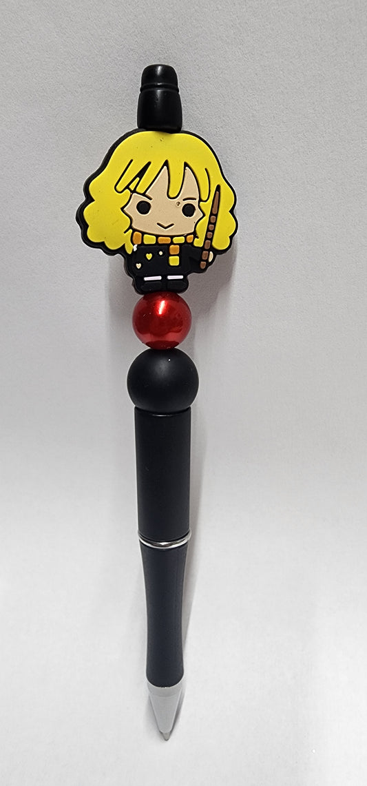 Girl Wizard Beaded Pen