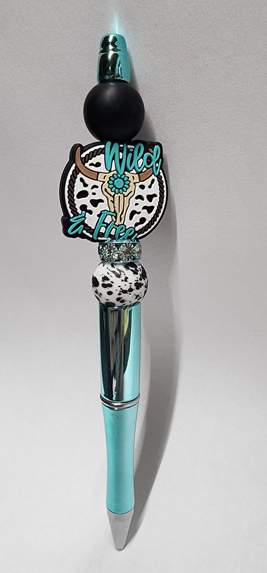 Wild & Free Beaded Pen