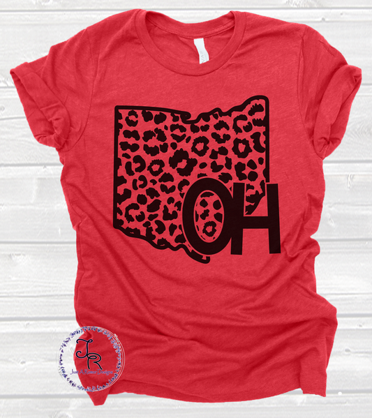 Leopard OH Outline Shirt