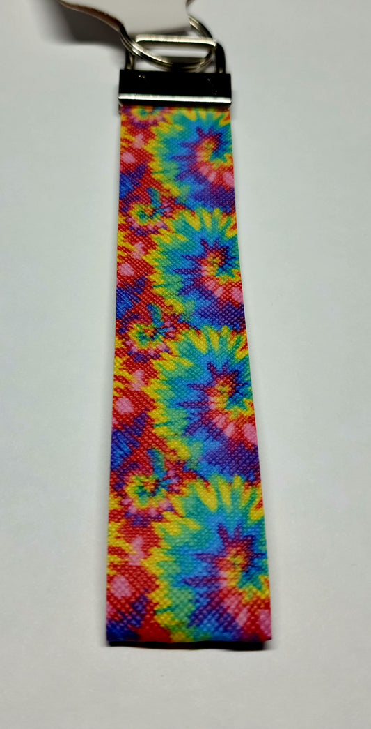 Tie-Dye Keychains