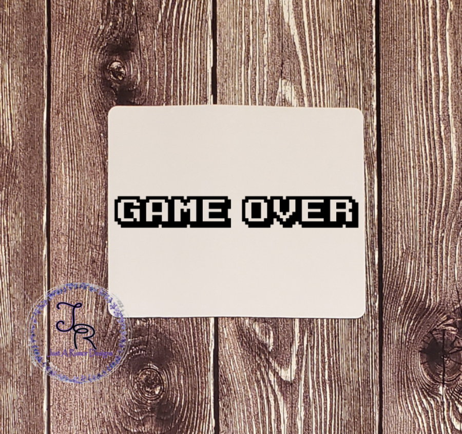 Game Over Mousepad