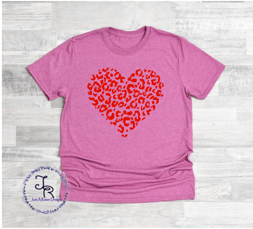 Cheetah Heart Shirt