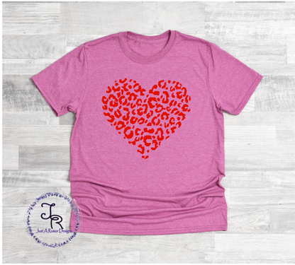 Cheetah Heart Shirt