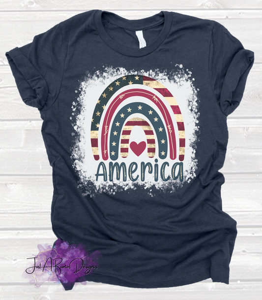 America Rainbow Shirt
