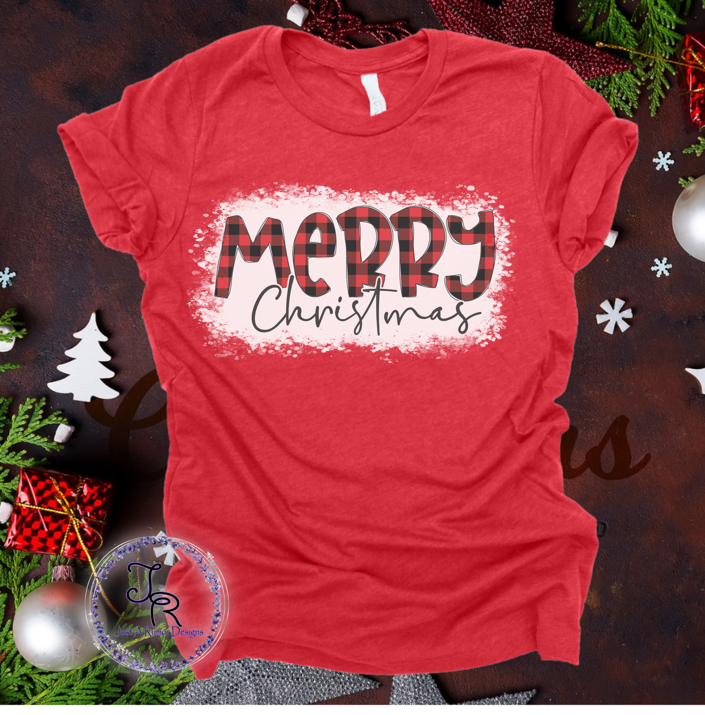 Buffalo Plaid Merry Christmas Shirt