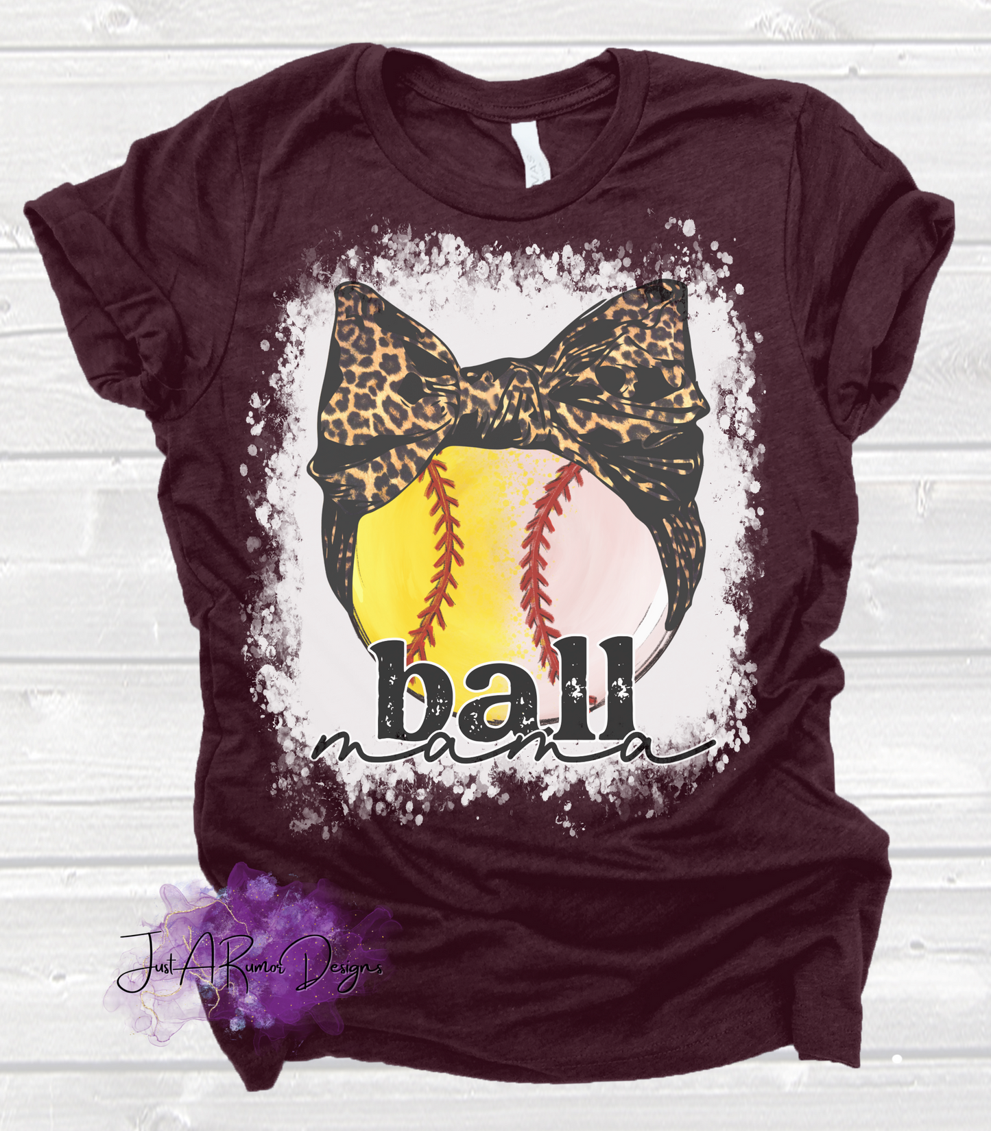 Ball Mama Bow Shirt