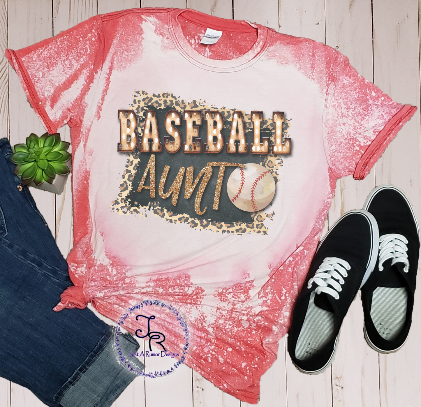 Baseball Aunt Shirt