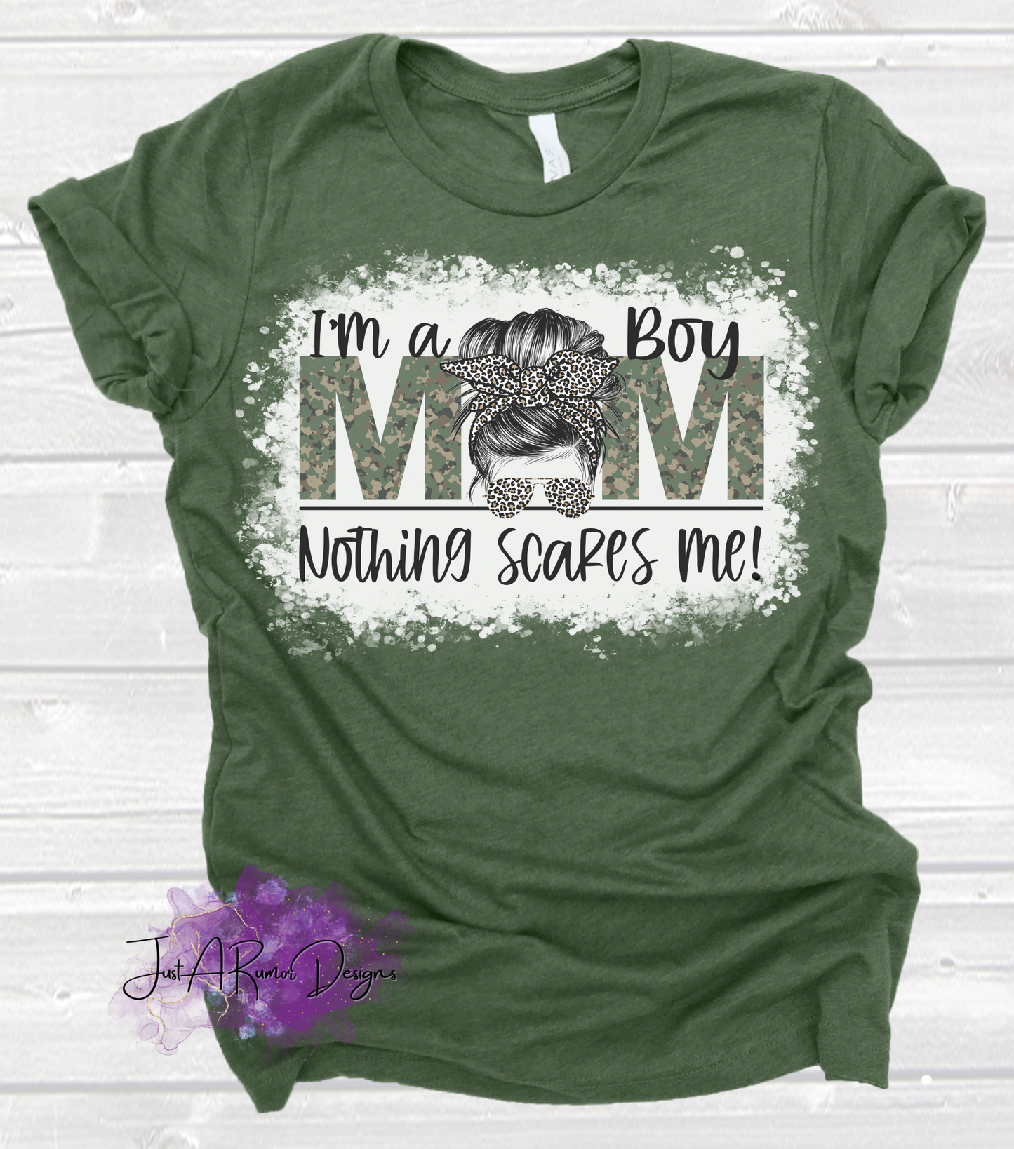 Boy Mom Nothing Scares Me Shirt