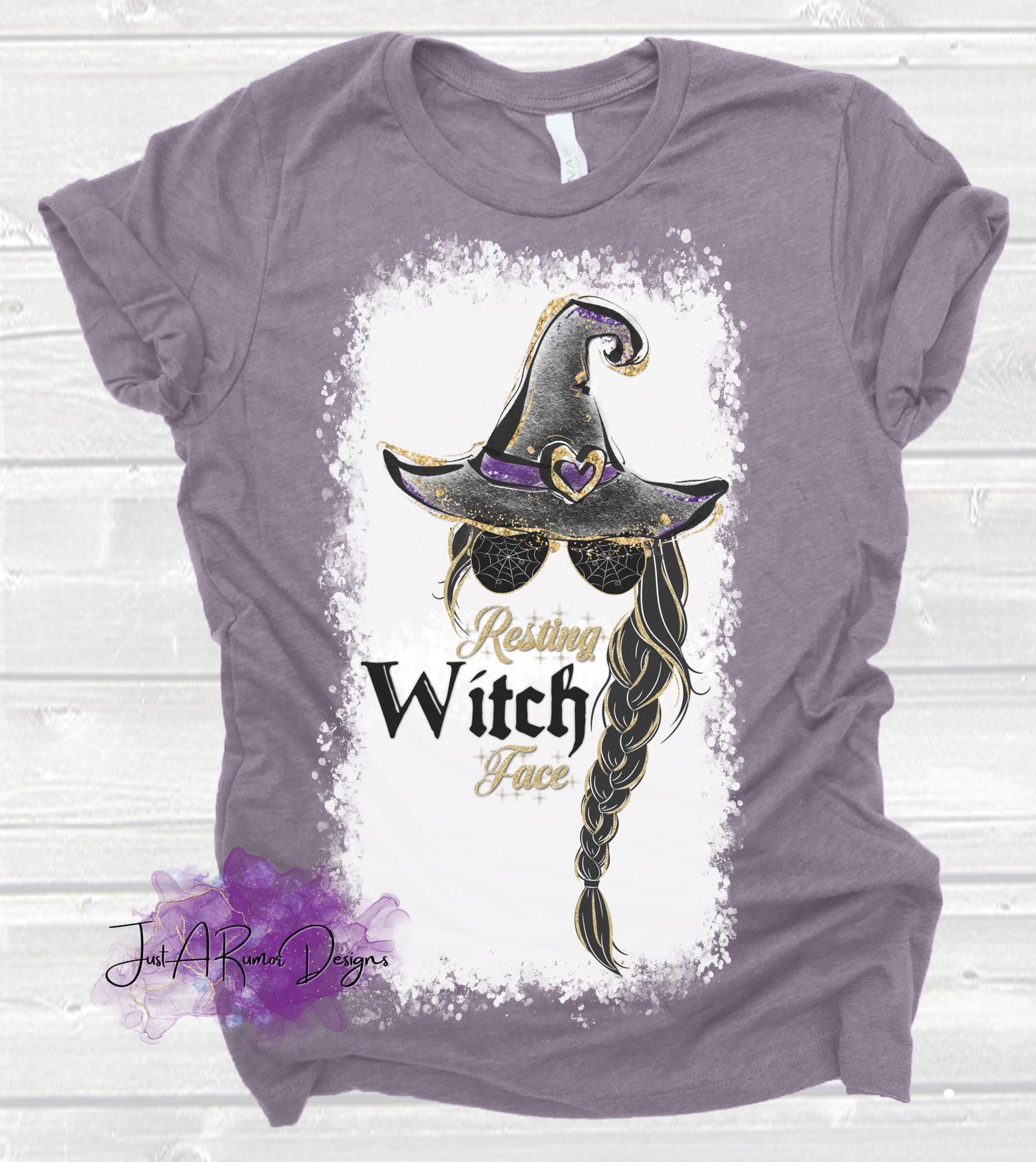 Braid Resting Witch Face Shirt