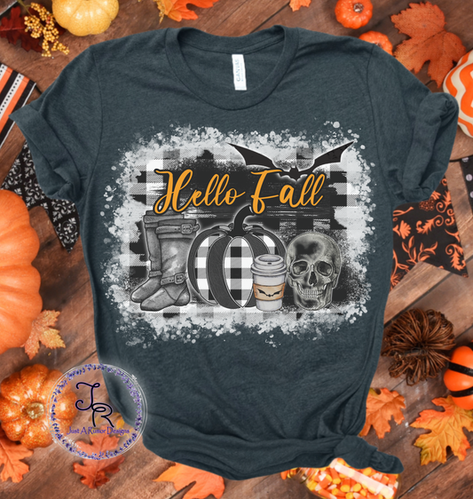 Dark Hello Fall Shirt