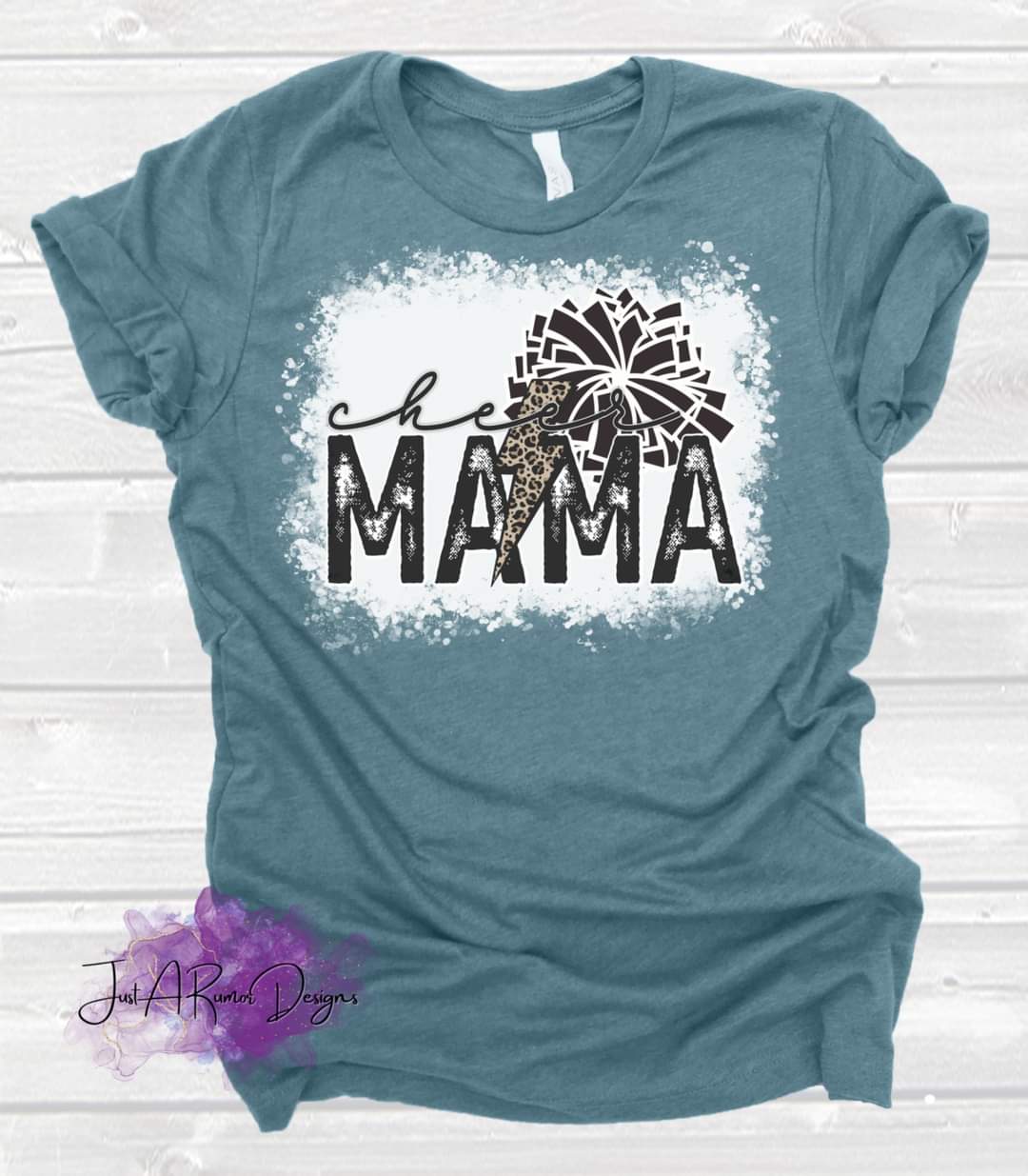 Leopard Cheer Mama Shirt