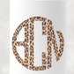 Glitter Leopard Monogram Bundle