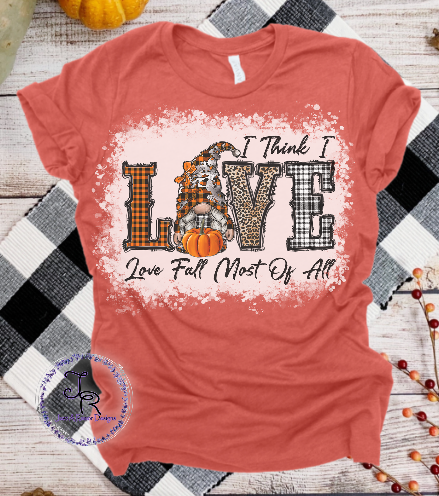 Gnome Love Fall Shirt