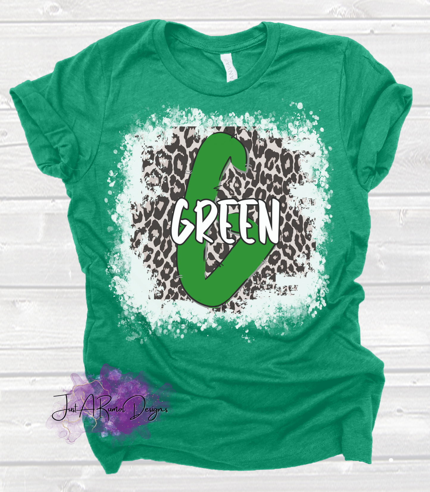 Green Cheetah Shirt