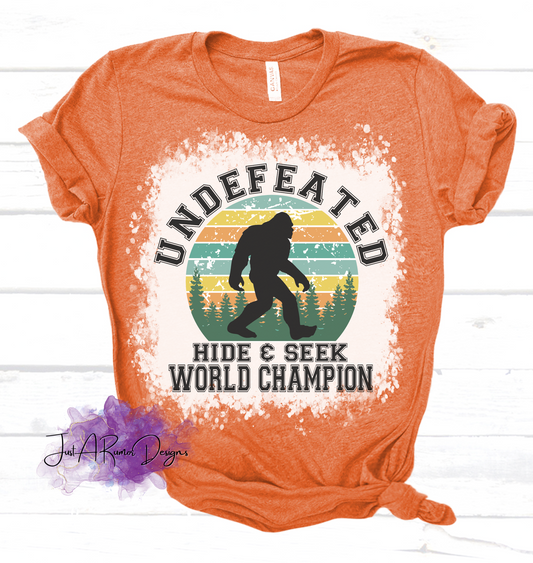 Hide and Seek Champion Shirt