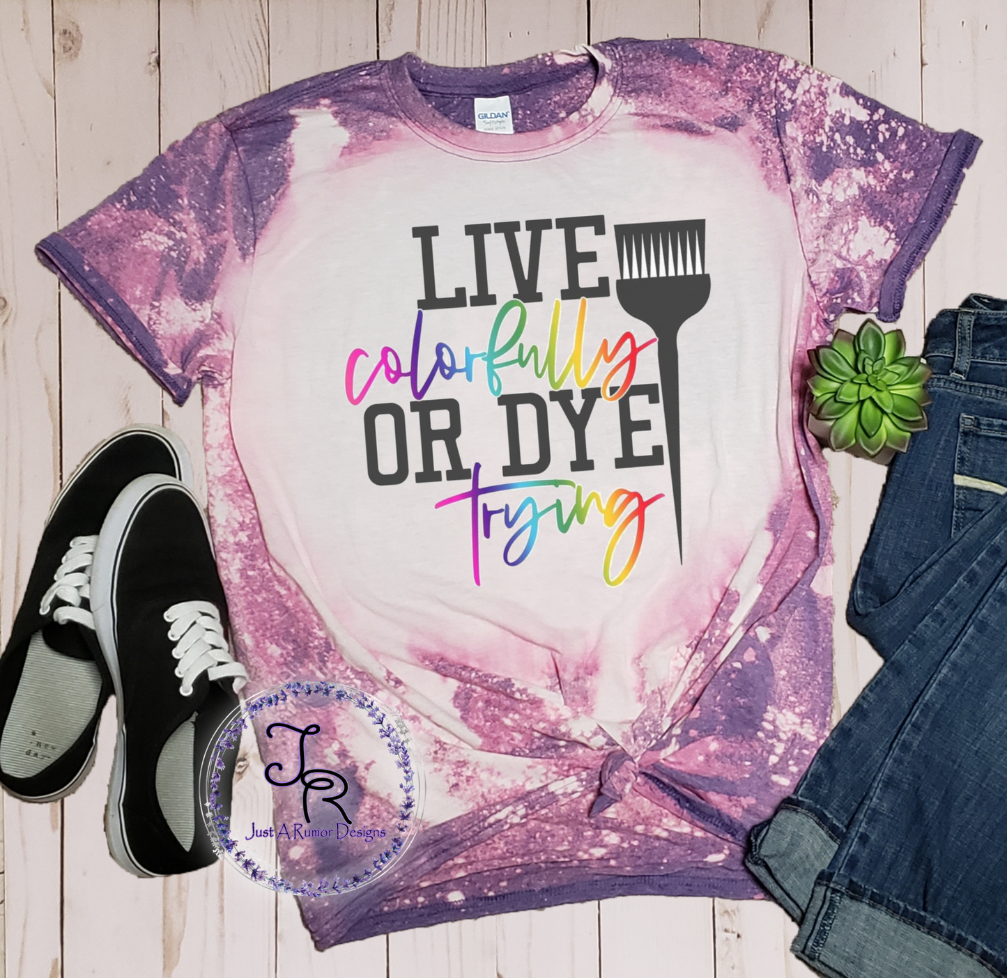 Live Colorfully Shirt
