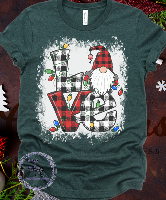 Love Christmas Gnome Shirt