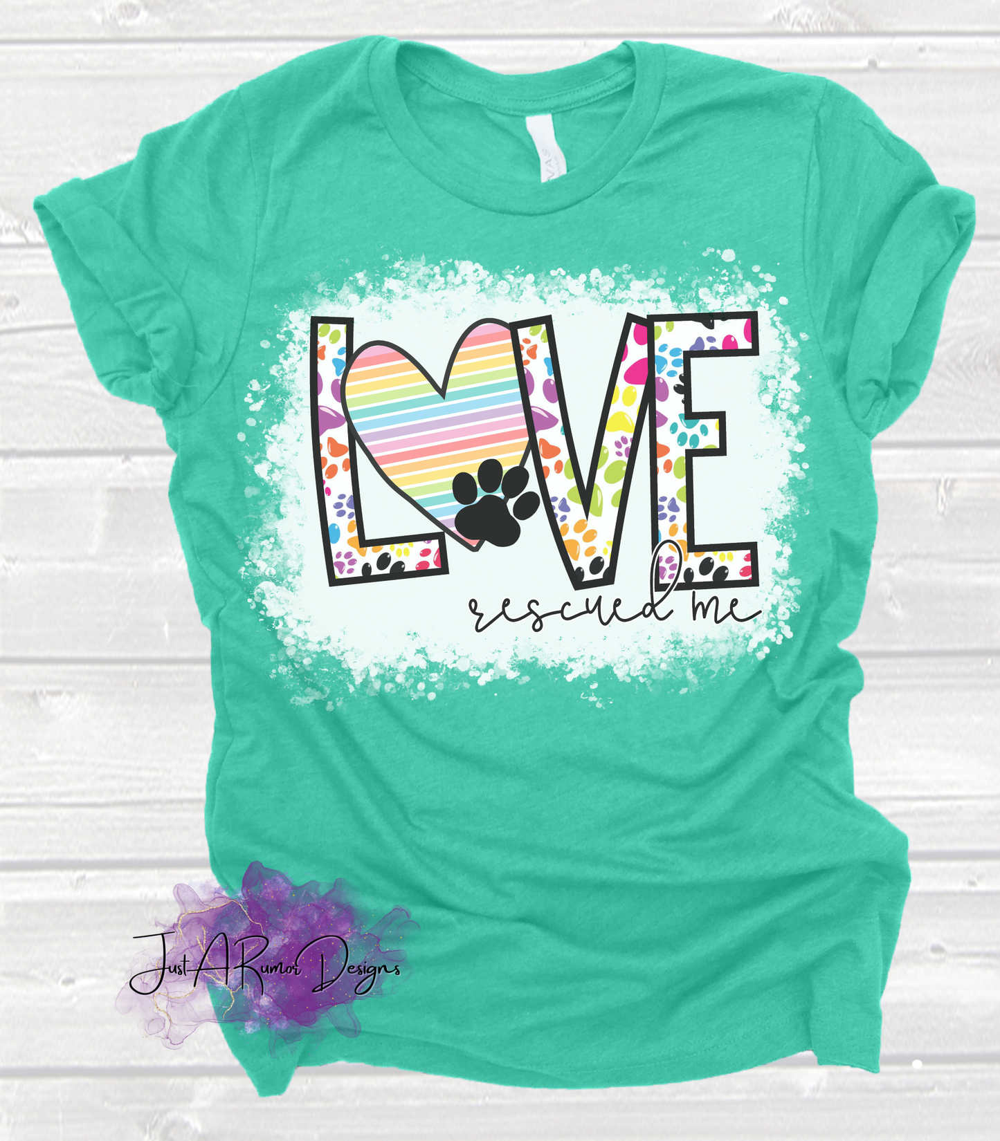 Love Rescued Me Shirt