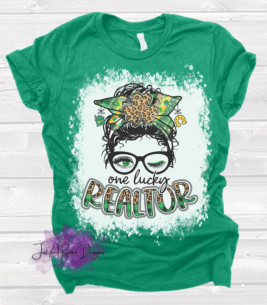 One Lucky Realtor Shirt