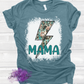 Mama Cowprint Bolt Shirt