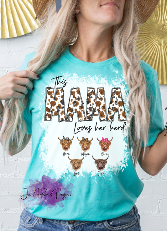 Mama Loves Her Herd Shirt