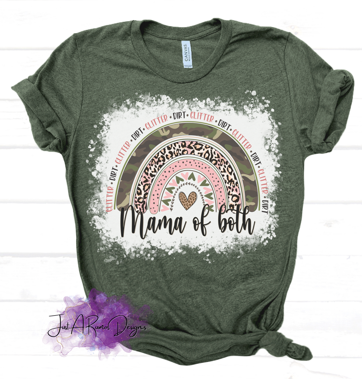 Mama of Both Rainbow Shirt