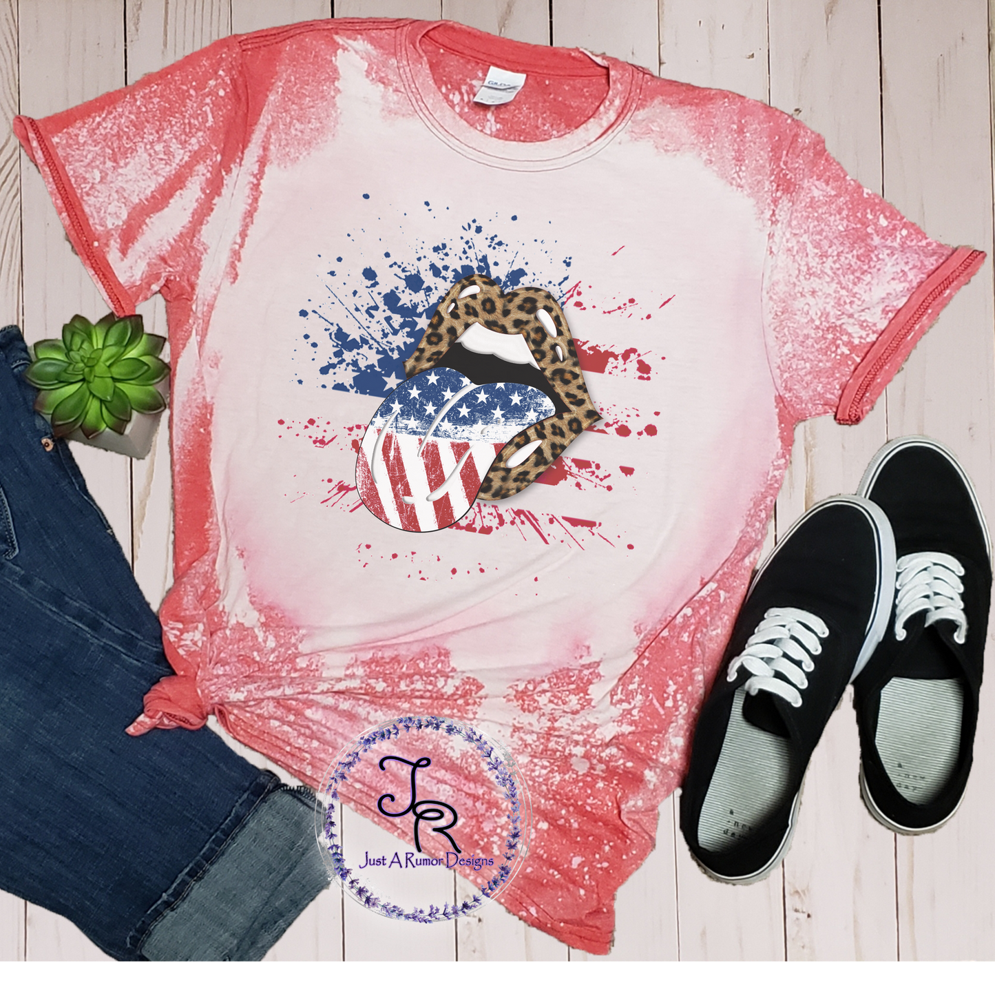 Patriotic Lips Shirt