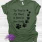 Paved in Paw Prints Shirt